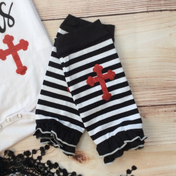 Boutique Baby Girl FIX IT JESUS 4pc Outfit - Picture 2 of 3